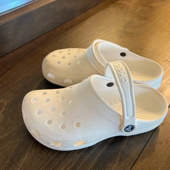 White Crocs - Picture 2 of 3